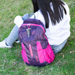 Túi Da Siêu Nhẹ Ngoài Trời Ba Lô Hai Vai Có Thể Gấp Gọn Nam Nữ Ba Lô Gọn Nhẹ Cỡ Nhỏ Túi Leo Núi Du Lịch Mỏng Nhẹ Tiện Mang Theo