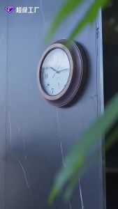 Outdoor Waterproof Wall Clock Hygrometer Thermometer Bathroom Kitchen Patio Shop Living Room Decorative Wall Clock Silent Clock