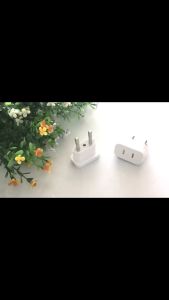 [100% Original] Adapter EU plug 2 Pin Plug Converter Socket