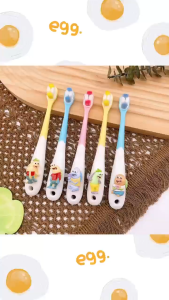 Bàn chải đánh răng của trẻ em 3-12 tuổi mật độ cao Hướng dẫn sử dụng bảo vệ kẹo cao su bảo vệ răng biqiburg răng cá xấu xí