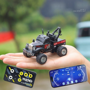 Mini Remote Control Alloy Sports Toy Car with Rescue and Racing Features