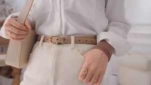 เข็มขัดเส้นเล็ก อุปกรณ์เสริมสำหรับการจัดส่งในกทม เพื่อให้การเสริมสุขภาพ คุณภาพ และความสวยงามดีขึ้น