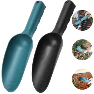 Flower Vegetables Planting Soil Loosening Shovel Handheld Soil Scoop with Scale Markers Home Garden Cleaning Tools