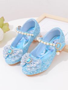 Giày Công Chúa Elsa Đẹp Cho Bé Gái Giày Gót Cao