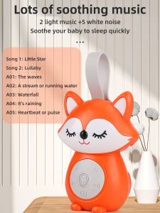 Baby White Noise & Lullaby Sound MachineBaby Sound MachinePortable Baby Soother Stroll & Go OwlPortable White Noise Machine