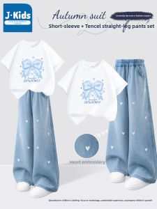 JKIDS | Embroidery Summer Cotton Girl Set