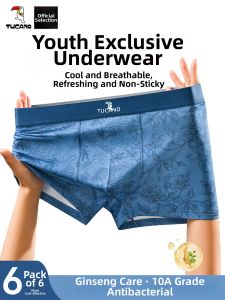 TUCANO | Youth Mens Ice Silk Boxer Shorts