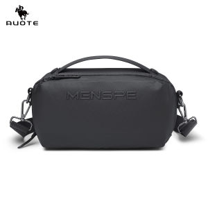 AUOTE Sling Bag Men Crossbody Bag Pouch Bag Men Casual Chest Bag Men Fashion Shoulder Bag Waist Bag Men Fashion Shoulder Bags Messenger Bag Waterproof Oxford Cross Body Bag