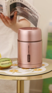Bình ủ cháo/ ủ nhiệt/giữ nhiệt đựng thực phẩm TAFUCO 750ml Inox 316 + tặng kèm túi giữ nhiệt Thermal insulated food jar