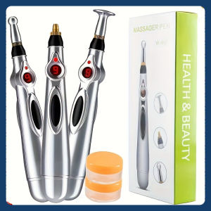 ส่งเร็วภายใน 24 ชม ปากกานวดไฟฟ้าพร้อมจอแสดงผลดิจิตอลและ 9 โหมด ของขวัญที่เหมาะสำหรับการบรรเทาความตึงเครียดที่หลังเอวและขา