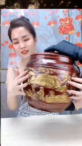 Giỏ ủ ấm tích 15L nhựa Minh Hải - Giành tích ủ ấm Giỏ ủ ấm trà họa tiết Đồng Quê Giỏ Trà Kiểu Rustic - Lazada