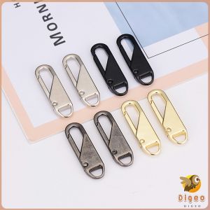 Digeo Zipper Pull Puller Repair Sewing Bags Fashion Metal Zippers DIY Sewing Craft Kits Replacement Clip