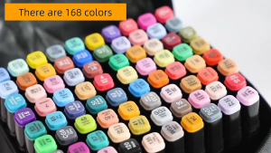 80 Colors Markers Artist Drawing Art for Kids Dual Tip Adult Coloring Painting Supplies Perfect Boys Girls Students Adult