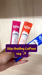 [Combo 5 - 10 - 15 Tuýp] Súp Thưởng LaPaw Gourmet Cho Mèo Mọi Lứa Tuổi Tuýp 12g