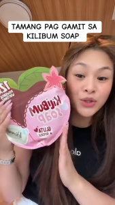 QTYFUL KSerene Kilibum Gluta Glycolic Soap - Gentle Exfoliation for Brighter Sensitive Skin