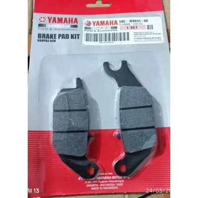 Yamaha Brake Pad Rear for Sniper 150 MXI Sniper MX 135 TFX 150 R15 v2
