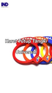 Karet Tutup Tangki Pertamax Shell V Power Universal Matic Bebek Thailand Penutup Teng Tengki Tanki Bensin Merah Orange Biru Kuning