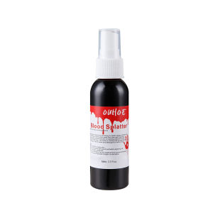 【Hot Sale】Jaysuing Halloween Plasma Spray Fake Blood Makeup Scary Fake Plasma Wounds Fake Blood Liquid Prank Halloween Prank Halloween Makeup Party Decoration Fake Scars For Cosplay Fancy Carnival Body Face 60ml