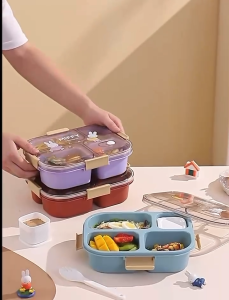 Miffy Lunch Box 1100ml Bento Box Leak-proof Microwave Safe