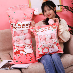 Snack Pack Pillow Multifunctional Plush Toy Toy Fun Ragdoll Pillow Practical Birthday Gift
