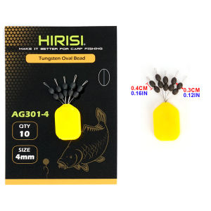 Phụ Kiện Câu Cá Hirisi AG301 Chì Câu Bằng Vonfram Trọng Lượng Cân Bằng Dành Cho Cần Câu Cá Chép Cần Câu Kiểu Chod Rig Helicopter Rig Hair Rig