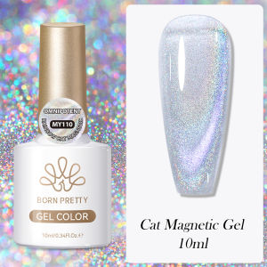 BORN PRETTY | BORN PRETTY 10ml Rainbow Cat Magnetic Nail Gel Soak Off UV LED Gel Polish Long Lasting Nail Art Varnish For Salon Home DIY