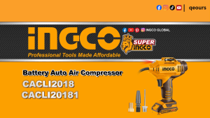 INGCO 20V CORDLESS AUTO AIR COMPRESSOR | MAX 150PSI | CACLI20181 CACLI2018