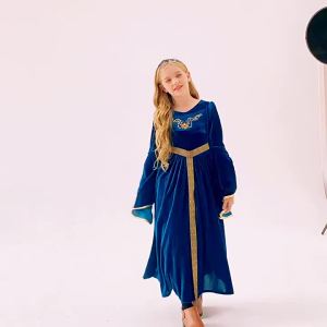 Perdagangan Asing  Membekalkan Pakaian Istana R Eropah dan Amerika Pakaian Halloween Kanak-Kanak Pakaian Pesta Pakaian Ratu