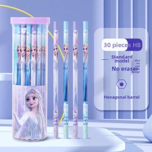 Disney | Toxic-free Spider-man and Elsa themed Pencils with Eraser