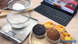 เครื่องชั่งดิจิตอล กิโลดิจิตอล 5 kg B-HOME ตราชั่งดิจิตอล เครื่องชั่งอาหาร สแตนเลส digital scale เครื่องชั่งขนม ตาชั่งอาหาร ที่ชั่งอาหาร kitchen scale digital ตาชั่งเบเกอรี่ 5 kg ฟรี ตราชั่งดิจิตอล ตราชั่งอาหาร ตราชั่งเบเกอรี ตราชั่ง กิโล 5 หรือ KC-KS1-G