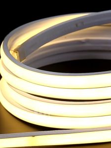 Gpower LED Strip Light 220V 5M/10M/15M Strip LED Lights White/Warm Indoor LED Strip Light for Room Ceiling SMD2835 IP65 Waterproof Flexible Outdoor Rope Tube for DIY Holiday Decor Light(Power Adapter Include)