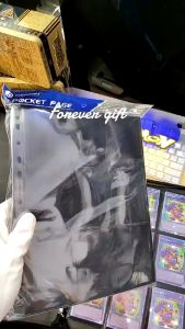 50PCS Ring Binder Sleeve | Card Page | Page Album Card Game PTCG | Fail Buku Kad 全哥卡页 HENWEI D7