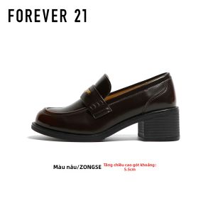 Forever 21 | Giày Lười Da Cho Phụ Nữ Heel Boost Dễ Mang