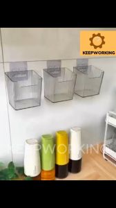 KEEPWORKING 1PC Kitchen Storage Basket Fruits Vegetables Holder