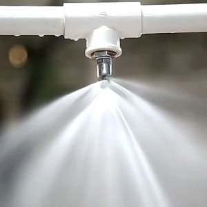 1/2 Inch Jet Nozzle Spray Spiral / Sprinkler Spiral Cone Stainless Steel