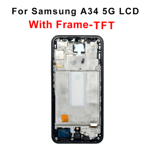 TFT Display For Samsung Galaxy A34 5G Screen SM-A346B SM-A3460 Touch Digitizer Replacement For Samsung A34 LCD SM-A346E Display