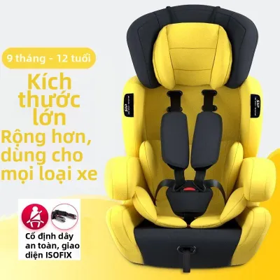 BONINGYU | Ghế Ô Tô Dễ Mang Cho Bé Từ 9 Tháng Đến 12 Tuổi Có Thể Ngồi Và Nằm