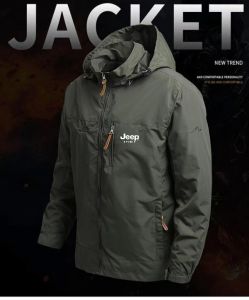 JEEP SPIRIT Áo Gió Nam Áo Khoác Xe Mô Tô Áo Khoác Áo Khoác Quân Đội Áo Hoodie Phi Công Chống Nước Chiến Thuật Cho Nam Áo Khoác Đồng Phục Quân Đội Cho Nam