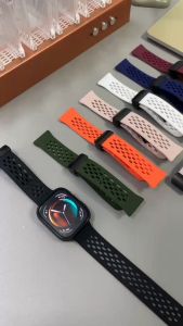 Magnetic Starp For Huawei Watch Fit 4 Fit 3 Smart Watch Silicone Breathable Folding Buckle Wristband huawei watch fit4 Pro fit3 Bracelet