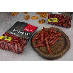 Salami / xúc xích hun khói Grizzly nhập khẩu Nga