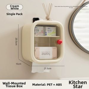 CHUMX | Wall-mounted Waterproof No-drilling Bathroom Tissue Holder