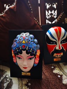 ของตกแต่งหน้ากากเครื่องมือทำอาหารจีน ของตกแต่งห้องรับประทานอาหาร ของขวัญพิเศษสำหรับร้านอาหาร ของตกแต่งห้องนอน ของตกแต่งห้องนั่งเล่น