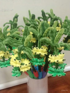 ไม้กฐินลูกกล้วยชุดละ 5 ไม้