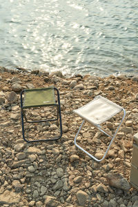 MOBI GARDEN ปิกนิกปีนเขาน้ำหนักเบาพกพาสำหรับตั้งแคมป์ในเก้าอี้พับตกปลา