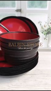 Paket Ramen Komplit 12 PCS: Set Piring, Mangkuk & Gelas