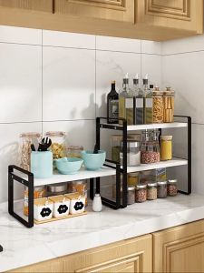 BMZAR Rak Desktop Storage Rak Serbaguna Desktop Rak Buku Minimalis Rak Buku Desktop