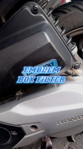 EMBLEM HUGGER AIRBLADE AKRILIK - Emblem TUTUP FILTER - EMBLEM BOX FILTER BAHAN AKRILIK - EH PART 2
