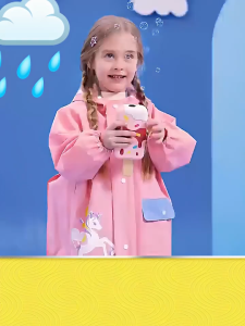 Jas Hujan Anak SD Motif Kartun | Jas Hujan Tahan Air | Jas Hujan Anak Gaya Dan Keren