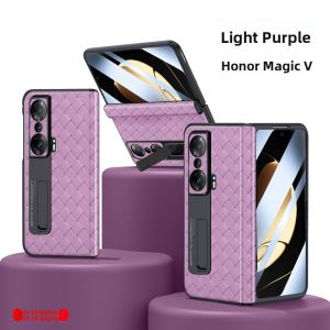 Ultra-Thin Magnetic Absorption Shockproof Hinge Design Phone Case for Honor Magic V3 V5 Foldable Screen Protection Cover