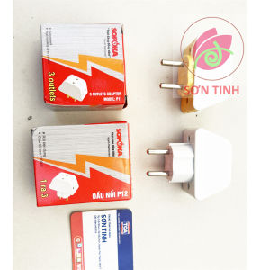 Đầu nối chia điện đa năng 3 cửa SOPOKA P11 P12 chịu tải 2200W